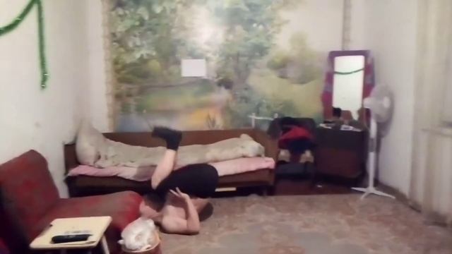 Китайский фляк ( подъём со спины на ноги ) смотреть онлайн