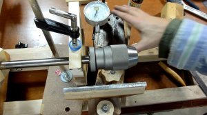 Grinding a machine taper with an angle grinder