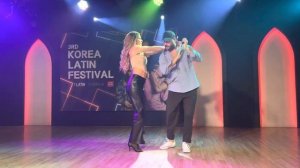 230616 Dario y Sara Demo Show in 3rd Korea Latin Festival Day 1 / Salvaje - Jr.