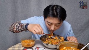 ASMR MUKBANG 나물비빔밥에 구수한 청국장!! 상남자먹방 / 한식대표메뉴 Bibimbap & Cheonggukjang /Korea food / Real Mukbang /