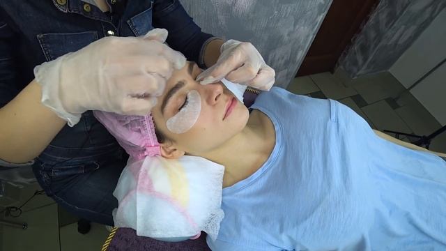 Ламинирование ресниц обучающее видео. Часть первая.