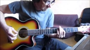 Balls to the wall (Accept) cover acoustic guitar