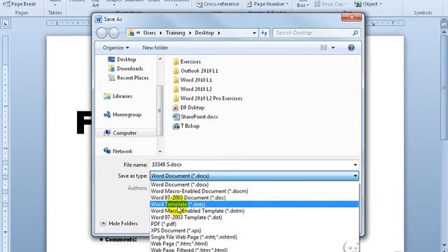 Microsoft Word 2010: MacroButton Field or Text Replacement Field смотреть онлайн