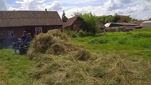 Волокуши на минитрактор!