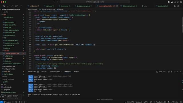 Build a Complete Social Media Platform with Remix(V2), Supabase(with OAuth) and TailwindCSS смотреть онлайн