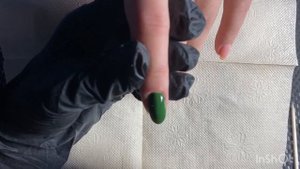 Как сделать комбинированый маникюр! Покрытие под кутикулу!