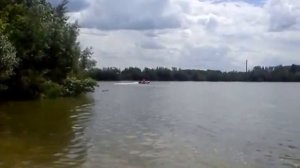 Лодка ПВХ Норвик-320 и Hangkai 5 + тушка 138 кг  на глиссе