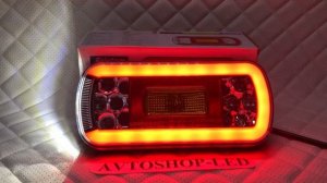 Фонарь задний Fristom FT-130 COF LED 12/24V