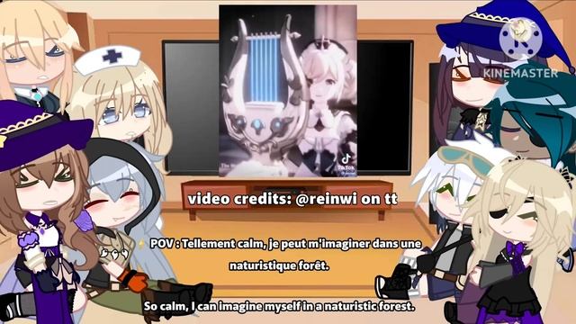 Genshin Impact Monstadt react to Venti?//Gacha Club//Genshin Impact?//Flash Warning⚠️//Desc!//Part смотреть онлайн