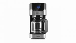 Гарантия 12 месяцев на кофеварку к+апельную CENTEK CT-1145 с дисплеем и пластиковым корпусом 1500 м
