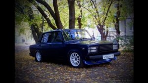 ваз 2107 черная тюнинг