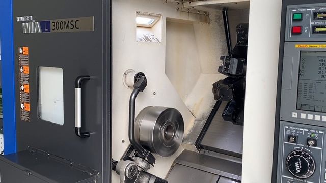 WIA HYUNDAI L300MSC * Subspindel * C-Axis * Fanuc 31 i * BIG Bore 102 mm Live 2-2 mach4metal 6201 смотреть онлайн