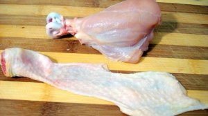 Голень куриная фаршированная