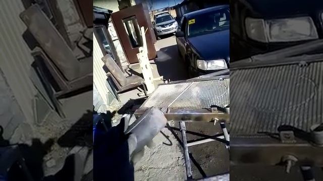 Ремонт алюм.радиатора напылением