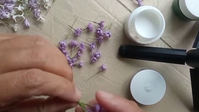 Сиреневая симфония! холодный фарфор. сборка- первый этап. смотреть онлайн