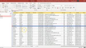 MS Access - What is a database?