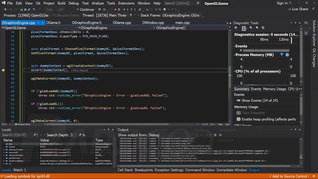 C++ OpenGL 3D Game Tutorial 2: Making OpenGL 3D Engine