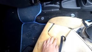 замена подушки сидения на лада гранта