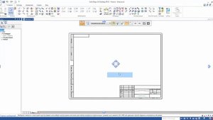 Урок 4 Чертеж. Основной интерфейс. Solid Edge 2D Drafting