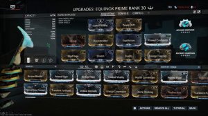 ARMY of One EQUINOX | WarFrame builds