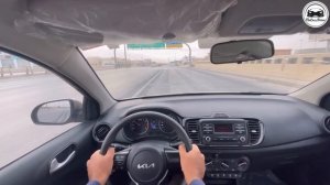 KIA PEGAS 2022 POV Test Drive | كيا بيجاس 2022 | TheCars IDrive