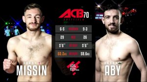 Аарон Эби vs. Дэнни Миссин | Aaron Aby vs. Danny Missin | ACB 70