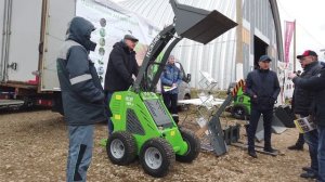 Мини-погрузчик Frontmen. Сельскохозяйственная выставка - Мензелинский район