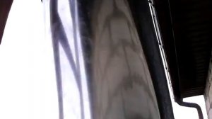 Как установить печь длительного горения,монтаж трубы дымохода,через жопу.