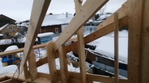 ДВУХСКАТНАЯ КРЫША, ВТОРОЙ ЭТАЖ ВМЕСТО ЧЕРДАКА, 7ЧАСТЬ,