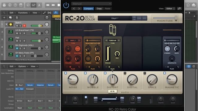 XLN RC-20 Retro Color Plugin for Tape Saturation (Product Demo)