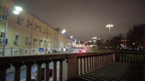 [4K] Прогулка по вечерней Москве: От Краснопресненской до Кудринской высотки