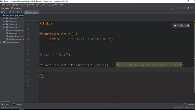 065 Checking Function Existance смотреть онлайн