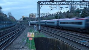 London: Dusk at Kensal Green station