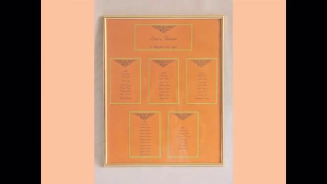 Оранжевая свадебная коллекция смотреть онлайн