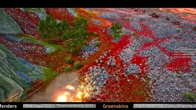 5,000,000 GreenSkins Landing Vs 530,000 Modern ARMY - Ultimate Epic Battle Simulator 2 UEBS 2 (4K)