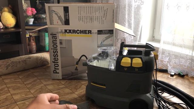 Покупка экстрактора Karcher Puzzi 8/1с. Первый бизнес! Химчистка Мебели