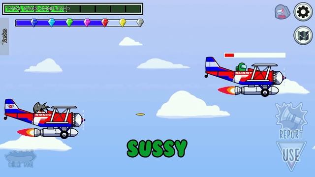 TAILS.EXE VS. SONIC.EXE Mod in Among Us... смотреть онлайн