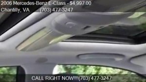 2006 Mercedes-Benz E-Class E 350 4dr Sedan for sale in Chant
