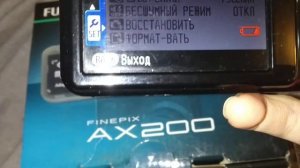 Как форматировать карта Памяти с фотоаппарата ? Fujifilm FinePix AX200???