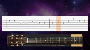 Imagine Dragons - Bones - Guitar tutorial (TAB)