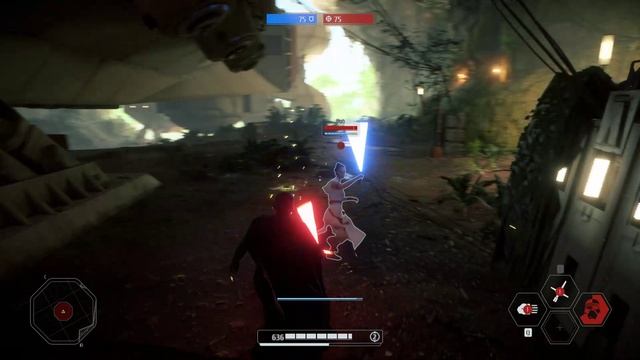 Кайло Рен vs Рей Star Wars: Battlefront II 2017