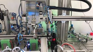 Видеоурок №1 Включение и алгоритм работы стенда "Мехатронная линия Festo"