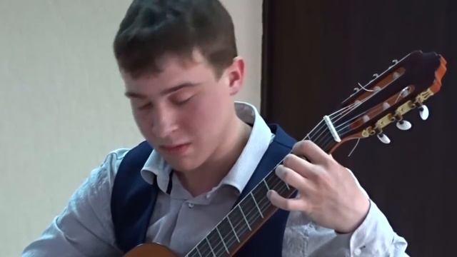 Francisco Tarrega Воспоминание об Альгамбре исполняет Илья Тонких смотреть онлайн