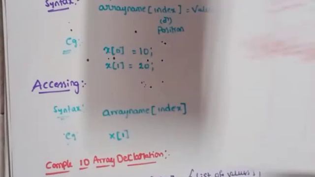 WHAT IS ARRAY IN C /TYPES OF ARRAYS//ONE DIMENSIONAL ARRAY IN C