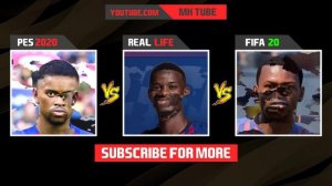 PES 2020 vs REAL LIFE vs FIFA 20  | PLAYER FACES COMPARISONS ft. MESSI Griezmann Suarez FC BARCELON