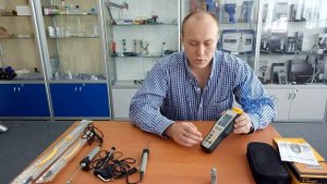Четырёхканальный термометр Xintest HT-9815 (-200 ... +1372 °C) с термопарами К-типа