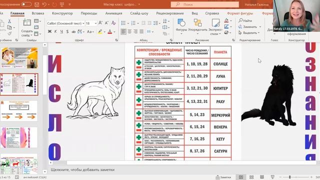 Мастер клас на тему: Как понять себя и близких через призму цифровой науки Сюцай ? смотреть онлайн