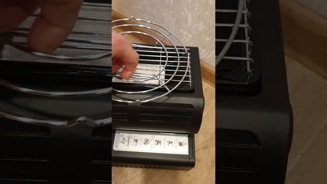 Портативный инфракрасный газовый обогреватель(плита) с переходником на 1,3 кВт смотреть онлайн