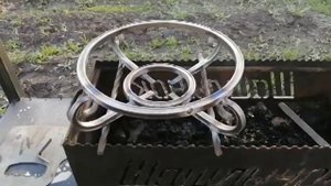 Подставка под казан на мангал