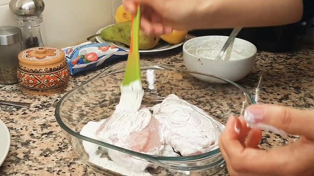 Куриная грудка фаршированная грушей и сыром ??| Сочнее курицы я не ела! #курица #куринаягрудка